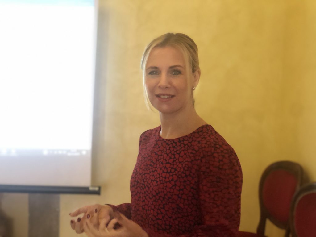 Ilenia Cenciotti al lavoro