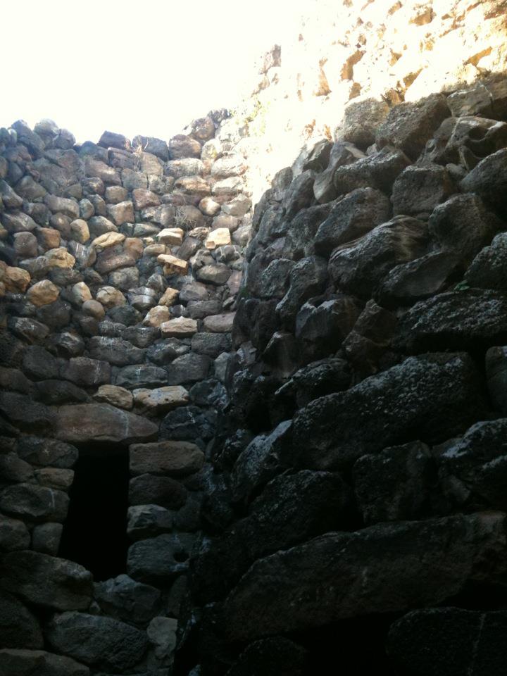 Interno del nuraghe Su Nuraxi a Barumini | Il Turismo Culturale in Sardegna