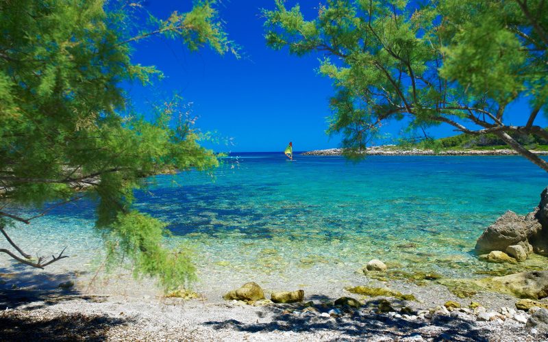 Spiaggia di Sa Pedruscada, Maiorca, Isole Baleari