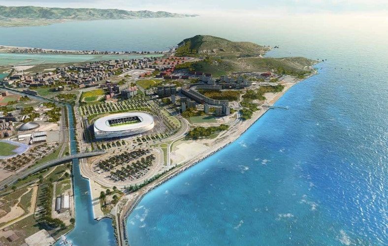 Il nuovo stadio del Cagliari Calcio