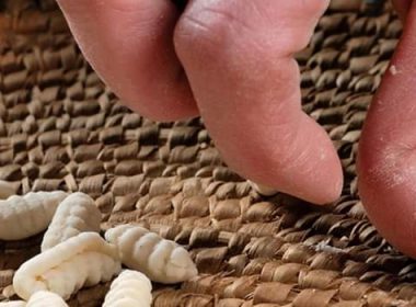 Foto di Maria Carta | La lavorazione del gnocchetto sardo