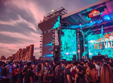 Il palco del Red Valley Festival 2019